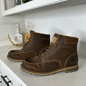 Carhartt Brown Leather Men's Boots